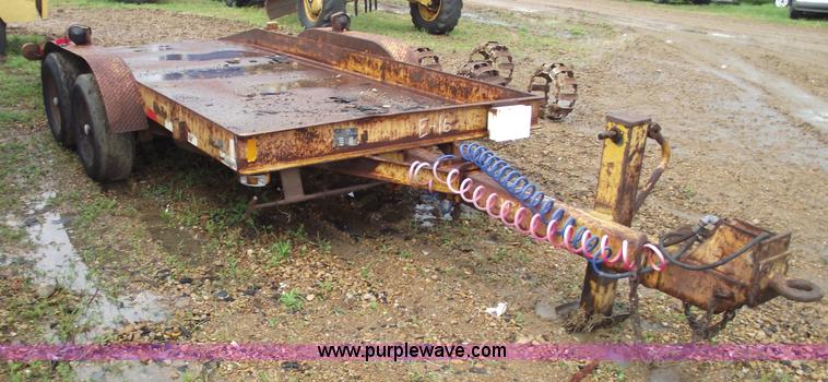 image for item 5412 1977 Butler tilt equipment trailer