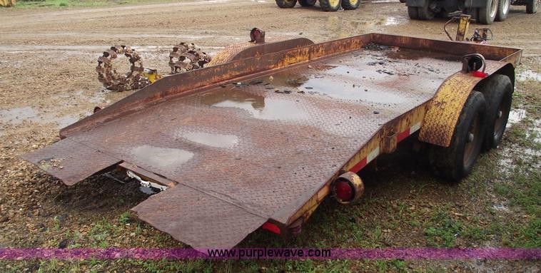 image for item 5412 1977 Butler tilt equipment trailer