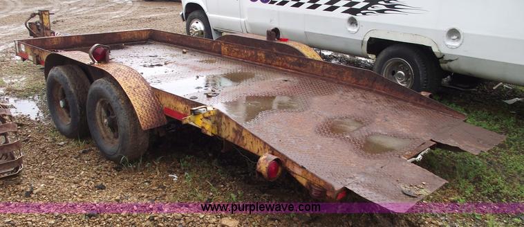 image for item 5412 1977 Butler tilt equipment trailer