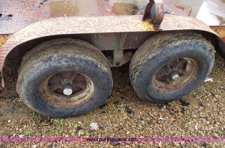 image for item 5412 1977 Butler tilt equipment trailer