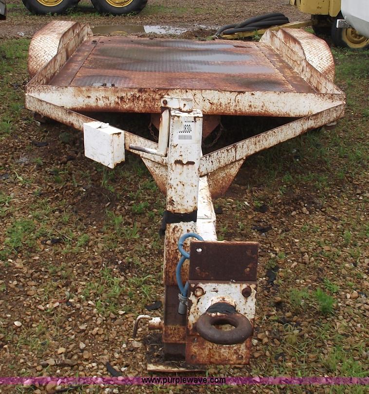 image for item 5414 1976 Butler tilt equipment trailer