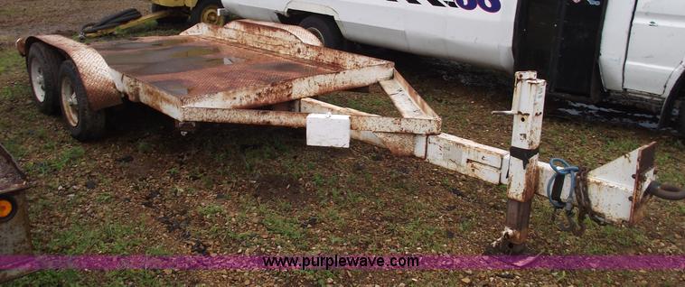 image for item 5414 1976 Butler tilt equipment trailer