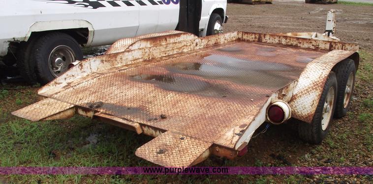 image for item 5414 1976 Butler tilt equipment trailer