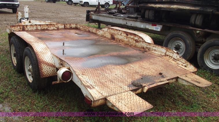 image for item 5414 1976 Butler tilt equipment trailer