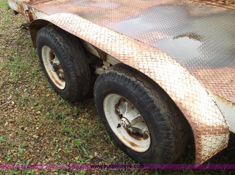 image for item 5414 1976 Butler tilt equipment trailer