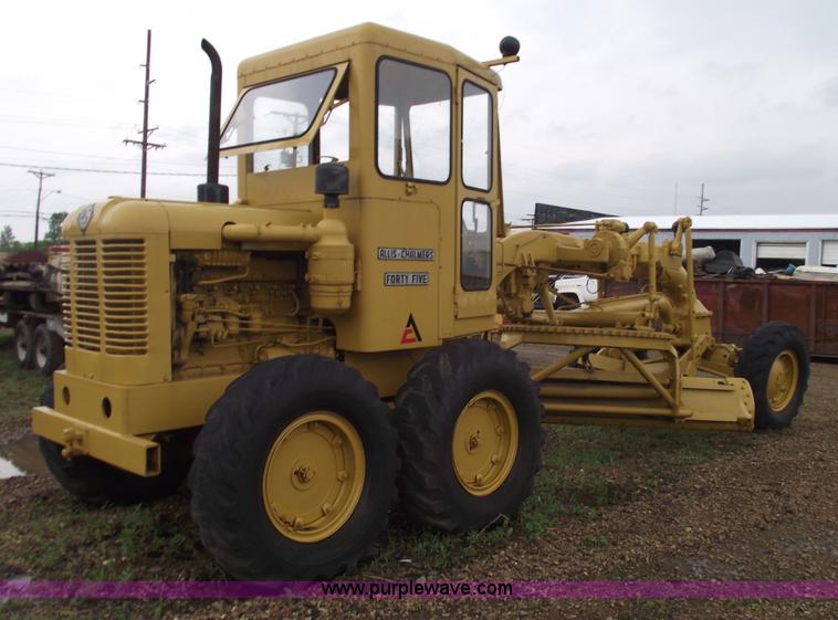 image for item 5418 Allis Chalmers 45 motor grader