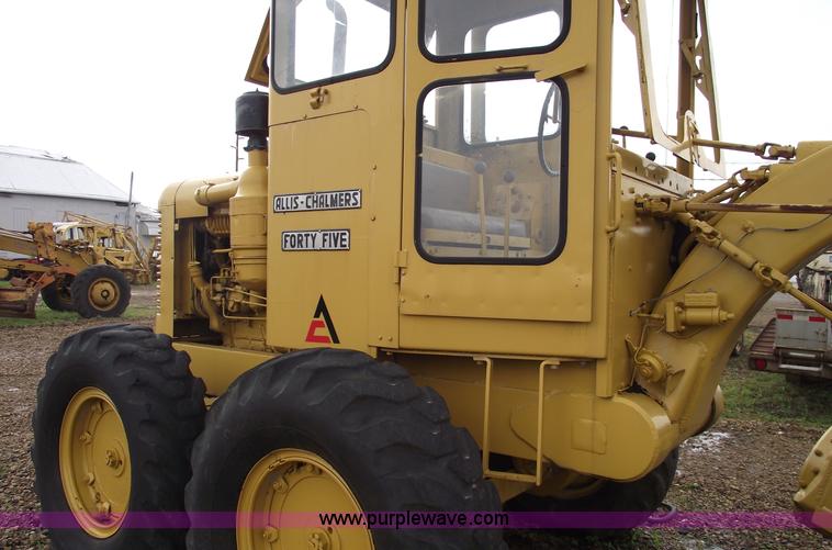 image for item 5418 Allis Chalmers 45 motor grader
