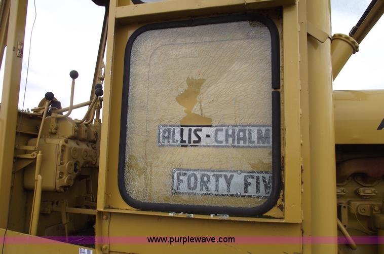 image for item 5418 Allis Chalmers 45 motor grader