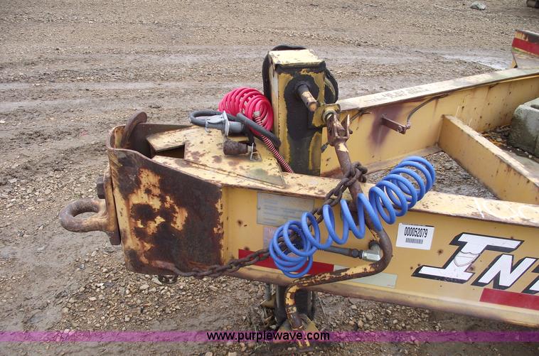 image for item 5419 1987 Interstate 16BST flatbed trailer