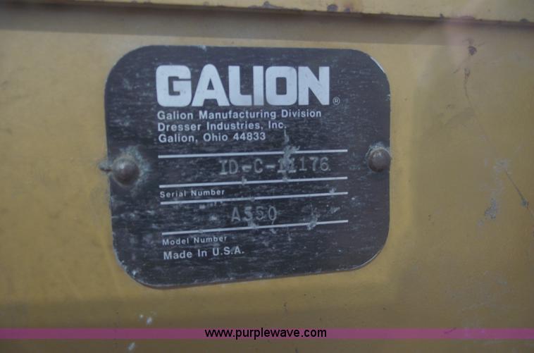 image for item 5537 Galion A550 articular motor grader