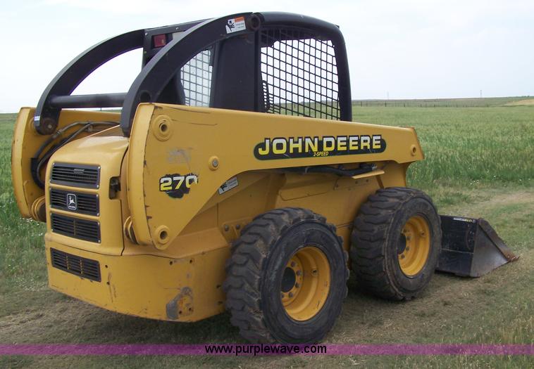 image for item 7376 John Deere 270 skid steer