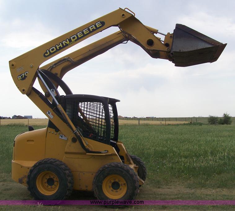 image for item 7376 John Deere 270 skid steer