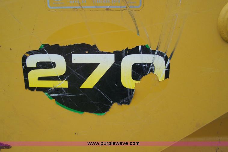 image for item 7376 John Deere 270 skid steer
