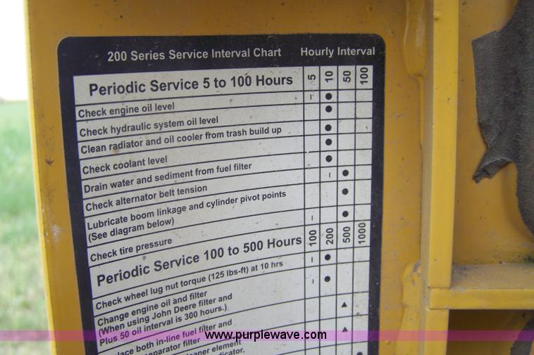 image for item 7376 John Deere 270 skid steer