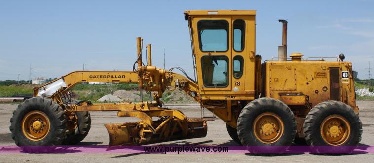 image for item A2006 1977 Caterpillar 140G articulating motor grader