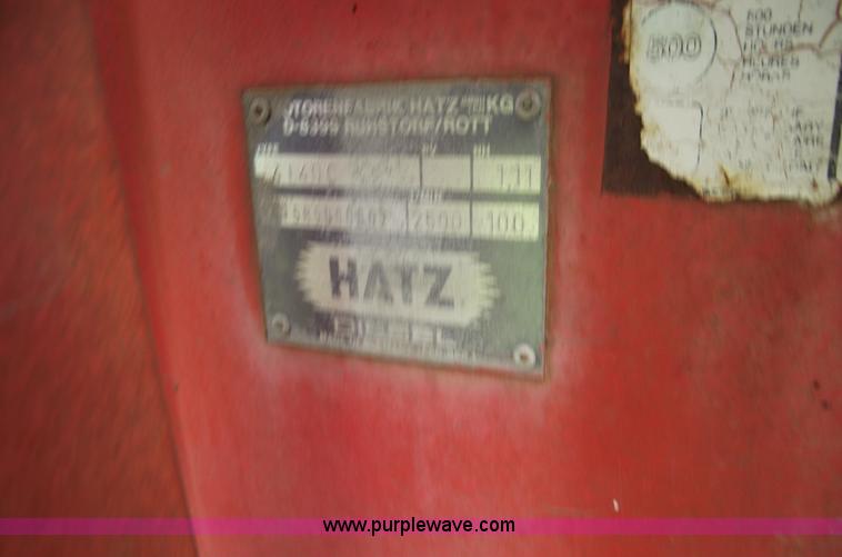 image for item A4235 1985 Rammax PF51 five ton vibratory pad foot roller