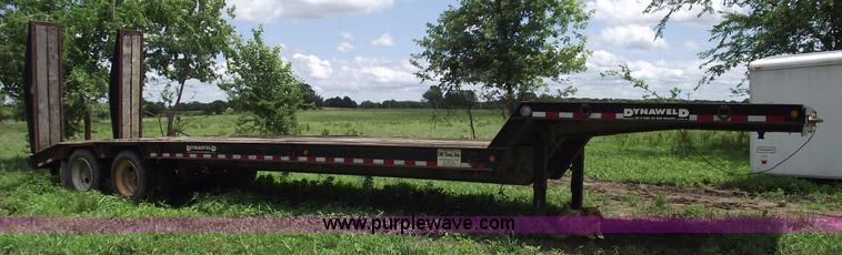 image for item A4237 1999 Dynaweld 40 ton low boy trailer