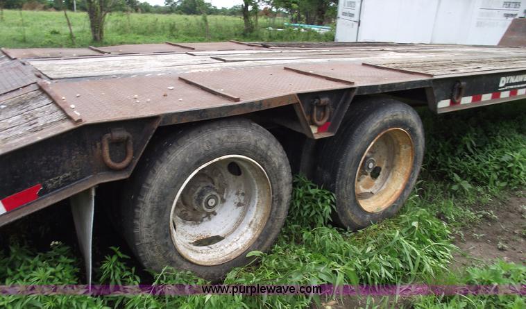 image for item A4237 1999 Dynaweld 40 ton low boy trailer