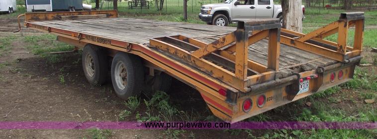 image for item A4241 1992 Econoline P243D 12 ton Backhoe Pro trailer