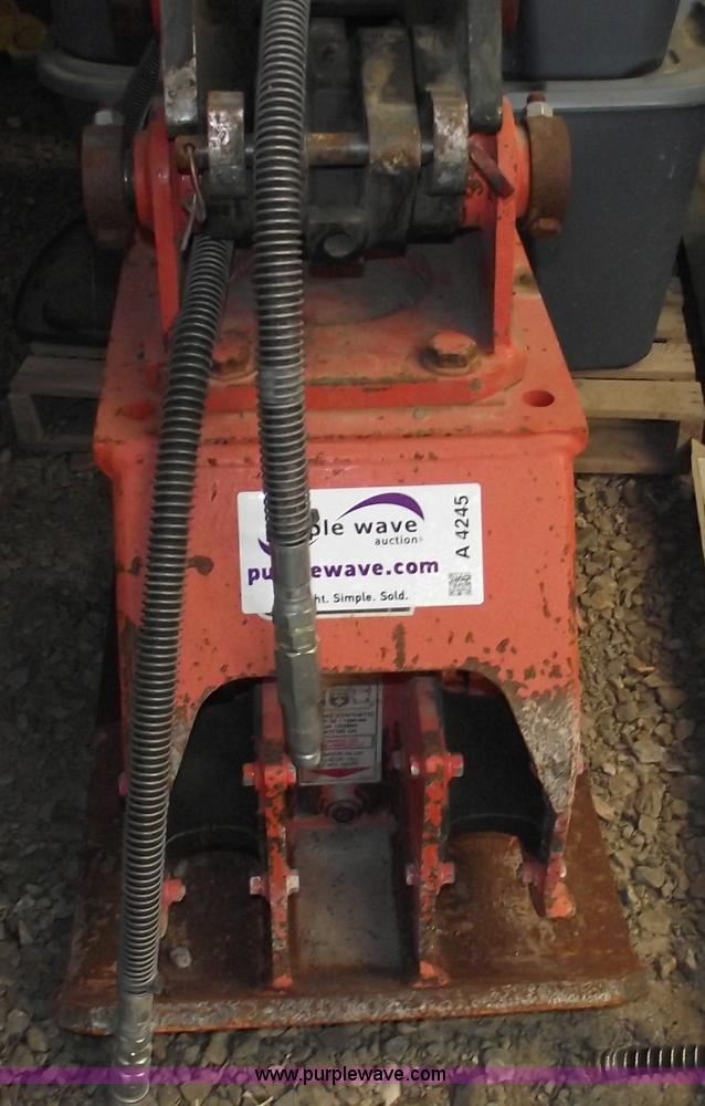 image for item A4245 2009 NPK C40 backhoe plate compactor