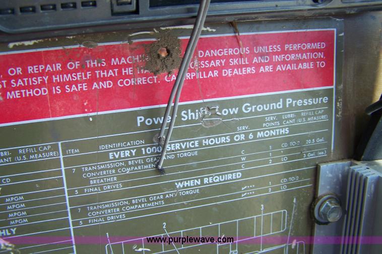 image for item A4596 1981 Caterpillar D5B dozer