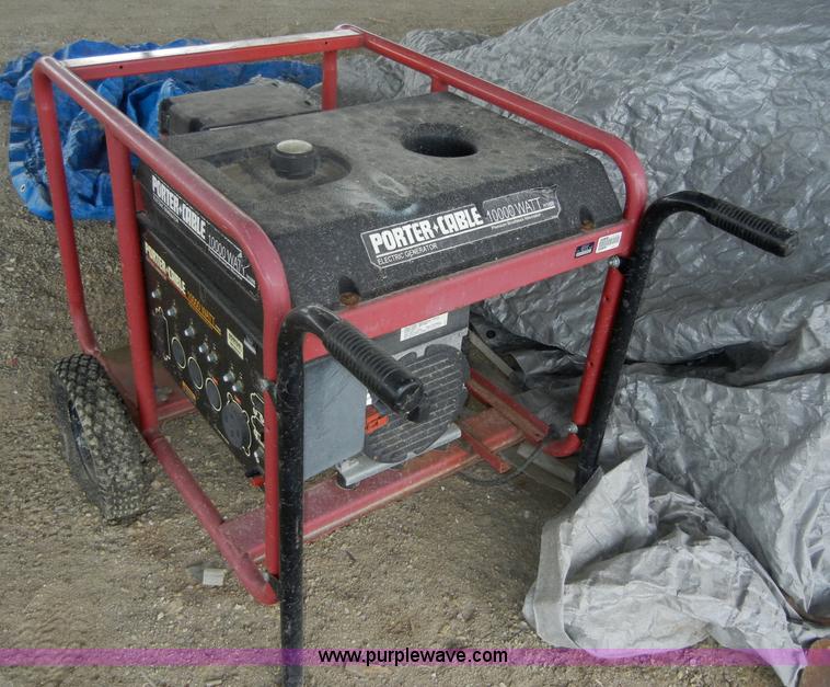 image for item A9140 Porter Cable H1000 generator