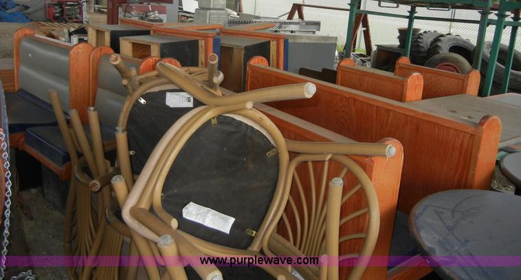 image for item A9147 Assorted restaurant furniture
