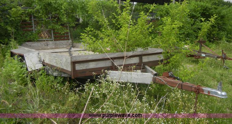 image for item A9163 16' tandem axle trailer