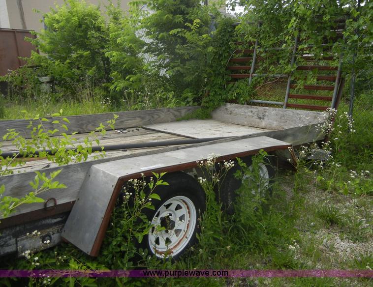 image for item A9163 16' tandem axle trailer
