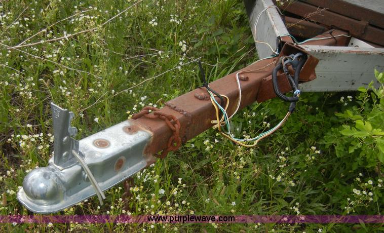 image for item A9163 16' tandem axle trailer