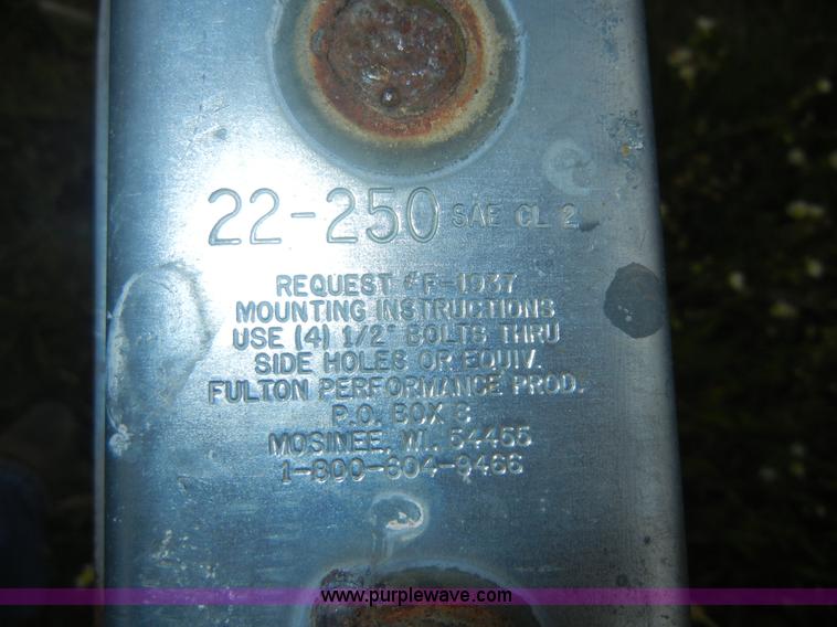 image for item A9163 16' tandem axle trailer