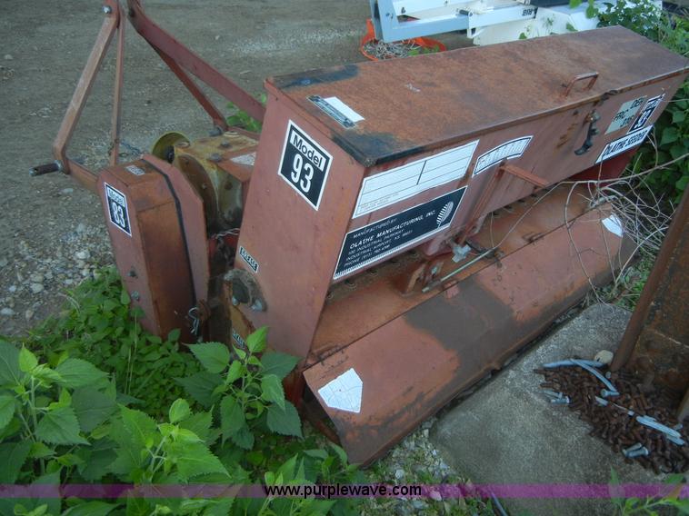 image for item A9201 Olathe 93 54" three point seeder