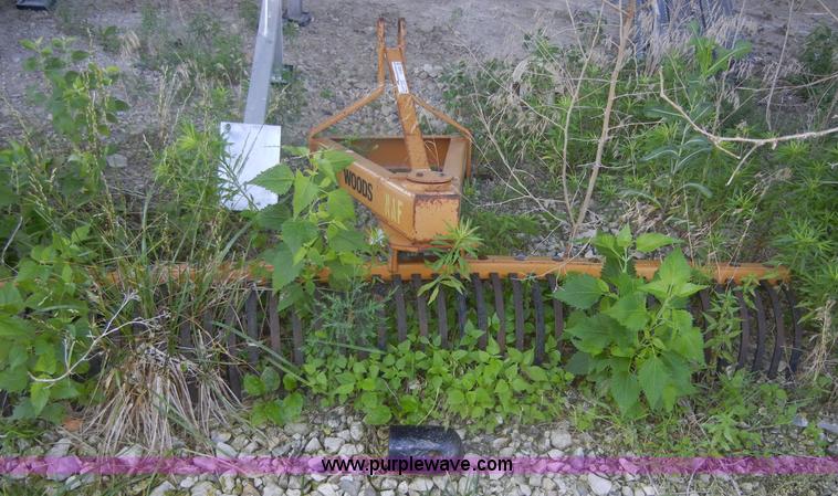 image for item A9202 Woods LR6 spring tooth rake