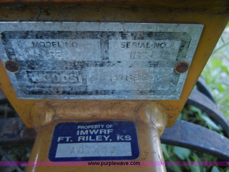 image for item A9202 Woods LR6 spring tooth rake