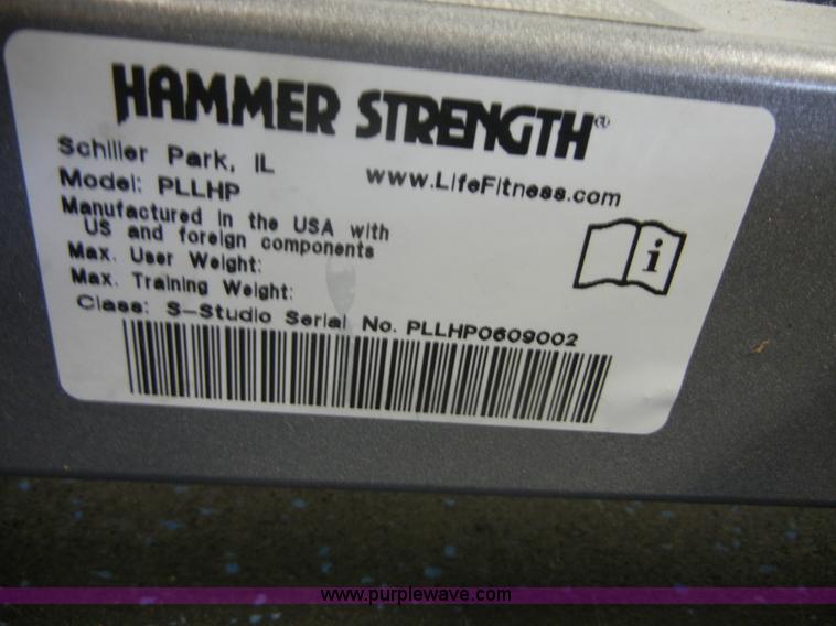 image for item A9207 Hammer Strength linear hack press