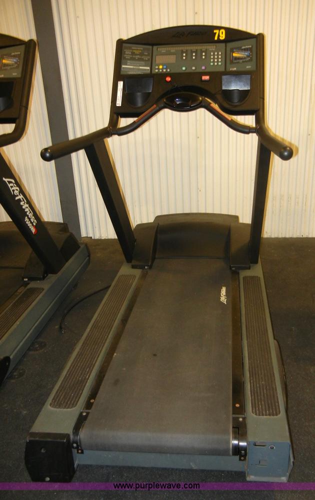 image for item A9210 Life Fitness 9500HR treadmill
