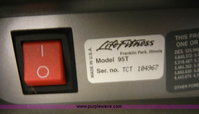 image for item A9216 Life Fitness treadmill