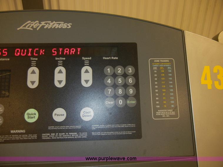 image for item A9216 Life Fitness treadmill