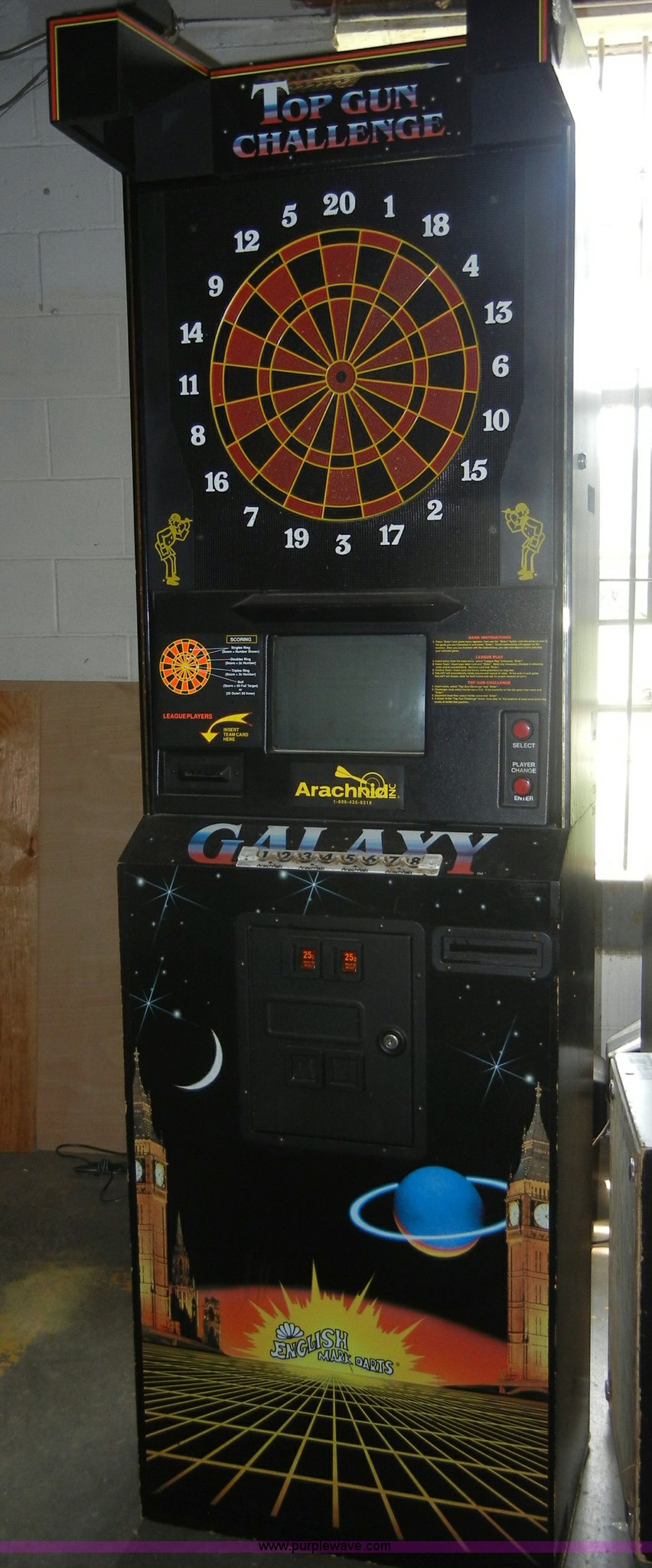(3) Arachnid Top Gun Challenge dart machines in Fort Riley, KS Item