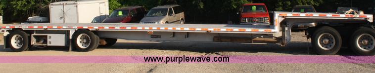 image for item A2057 1999 Ravens 48' aluminum drop deck trailer