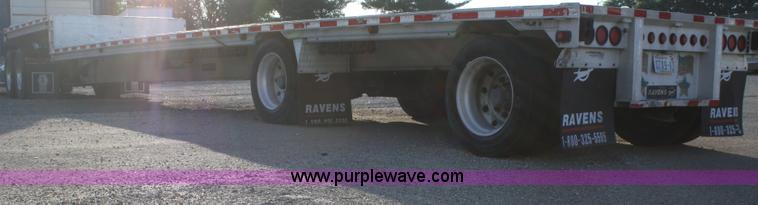 image for item A2057 1999 Ravens 48' aluminum drop deck trailer