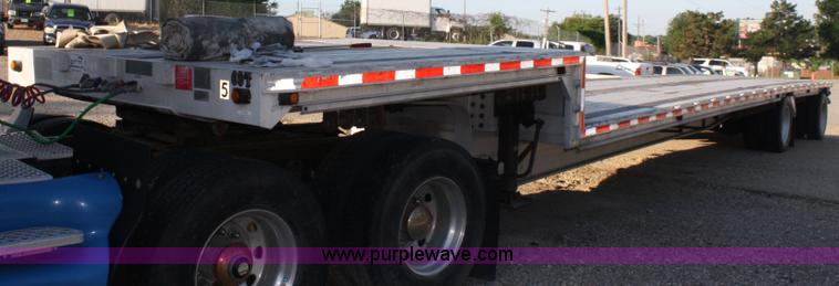 image for item A2057 1999 Ravens 48' aluminum drop deck trailer
