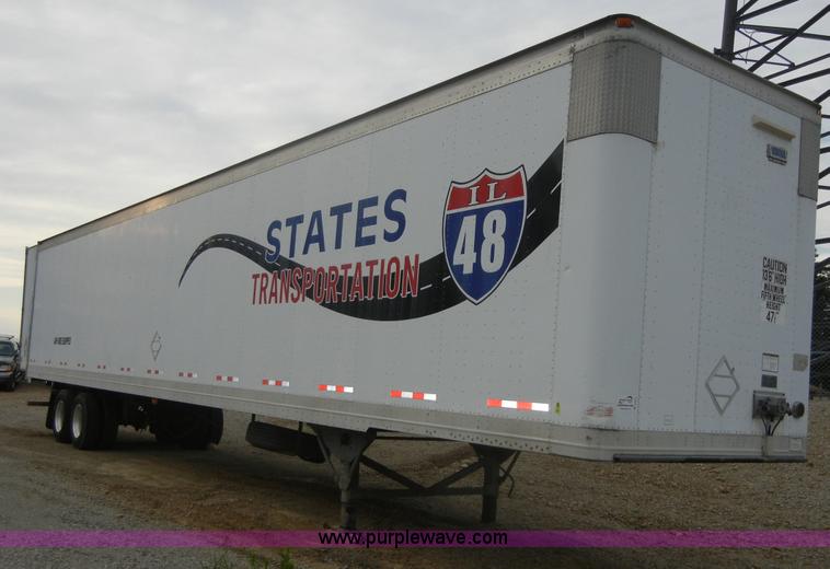 image for item A3073 2000 Great Dane 53' van trailer