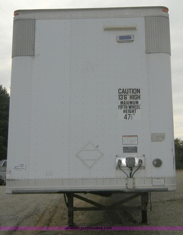 image for item A3073 2000 Great Dane 53' van trailer