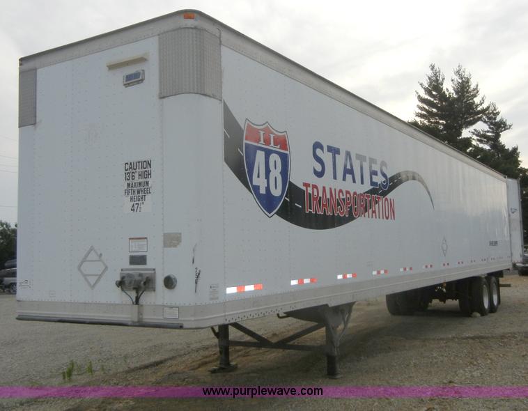 image for item A3073 2000 Great Dane 53' van trailer