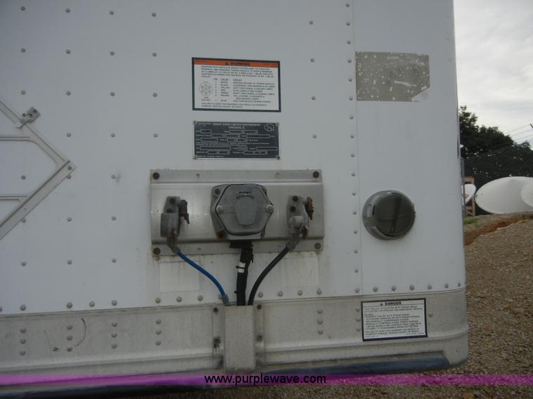image for item A3073 2000 Great Dane 53' van trailer