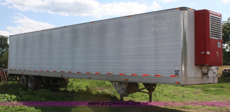 image for item A2011 1998 Utility Trailers 53' reefer trailer