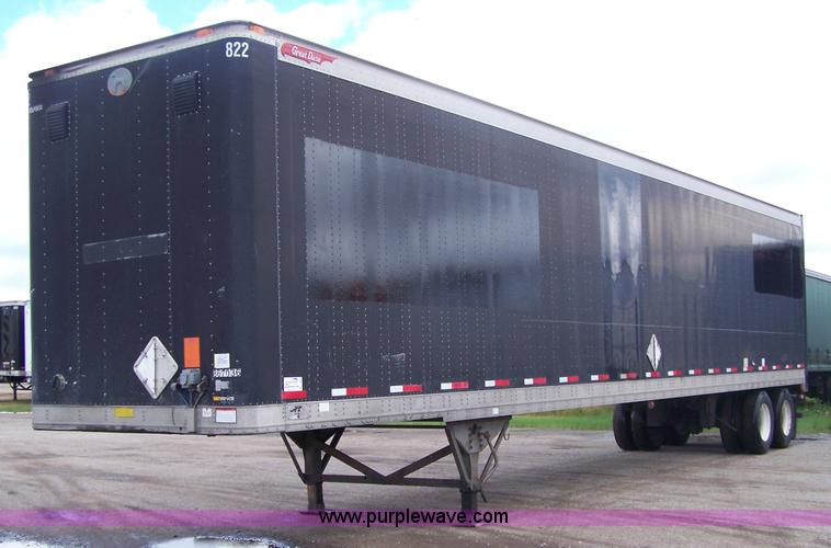 image for item A4583 1998 Great Dane box trailer