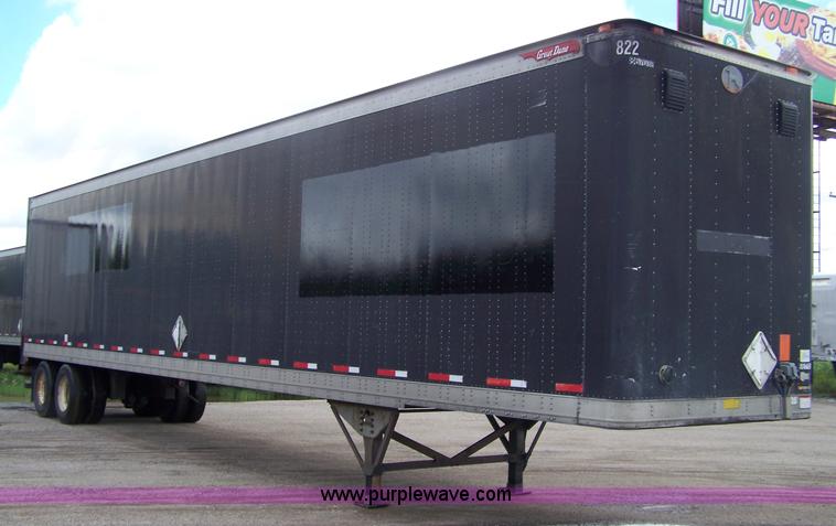 image for item A4583 1998 Great Dane box trailer