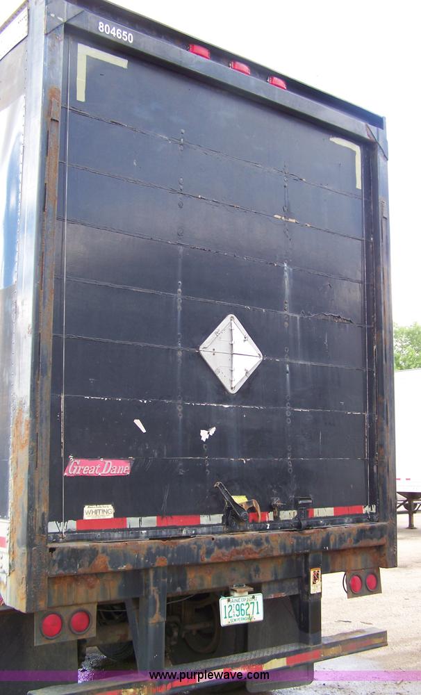image for item A4584 1998 Great Dane box trailer